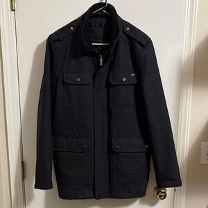 Attention Men's Black Field Jacket